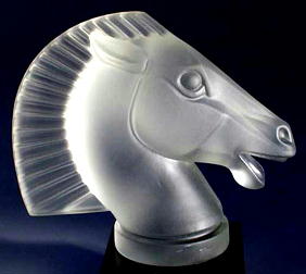 HORSE CAR MASCOT HOOD ORNAMENT