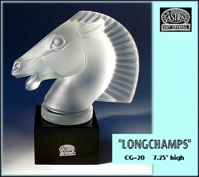 HORSE CAR MASCOT HOOD ORNAMENT