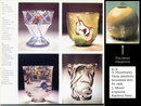 CZECH ART DECO ENGRAVED CRYSTAL FIGURAL FEMALE VASE