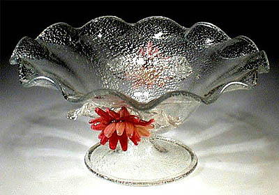 VENETIAN GLASS COMPOTE - A.VE.M.