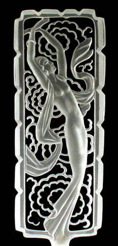 CZECH JADE COLOR HOLLYWOOD STAR PERFUME BOTTLE