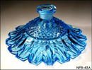 Femme au Naturel Aqua blue glass perfume bottle