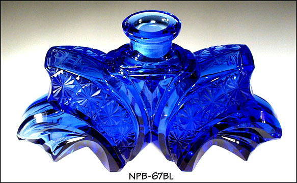 MOULIN ROUGE TANZANITE color GLASS PERFUME