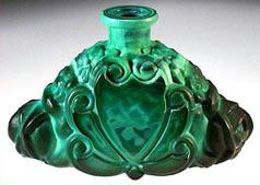 CZECH RENAISSANCE DANCERS FIG PERFUME BOTTLE