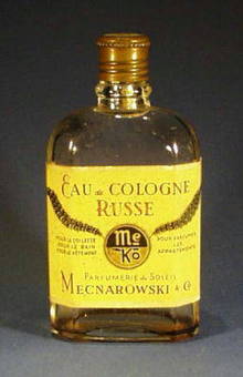 FRENCH COMMERCIAL PERFUME BOTTLE
