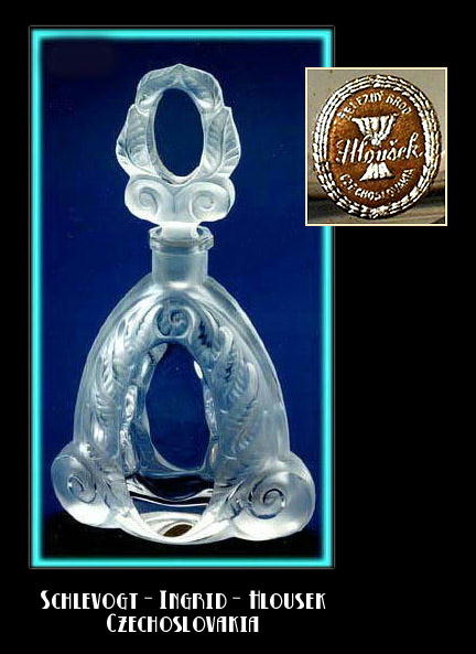 CZECH VINTAGE ART DECO DECANTER OR FACTICE