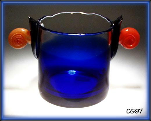 SIGNED CZECH ART GLASS