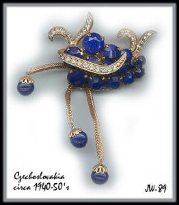 FANTASTIC CZECH (DIOR) BROOCH
