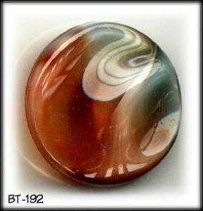 4 GREAT MAUVE/GREY GLASS BUTTONS 50's #192