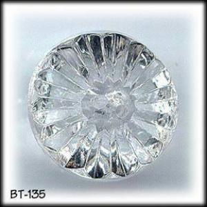 VINTAGE CUT CRYSTAL BUTTONS #135