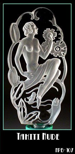 CZECH TAHITI NUDE PERFUME BOTTLE #107