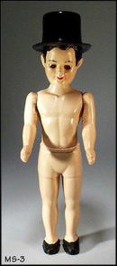 HARD PLASTIC MALE CHARACTER DOLL BY