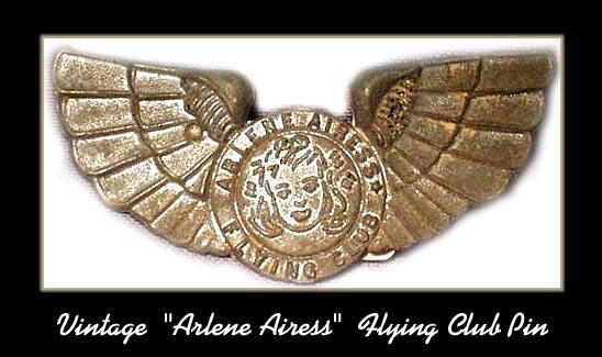 ARLENE AIRESS PREMIUM CAST METAL PIN / MS031