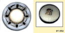 VICTORIAN 2 PC FACETED GLASS BUTTON BT352