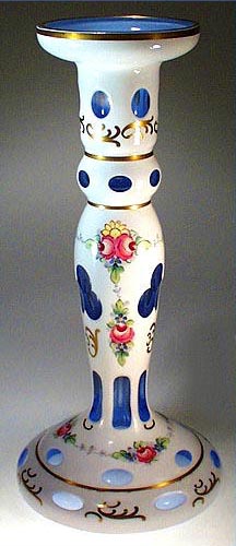 OVERLAY CUT TO BLUE 2 CANDLESTICKS