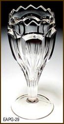GLASS VASE EAPG 029