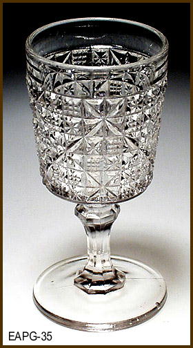 KINGS BLOCK CORDIAL US GLASS 1891 EAPG 035