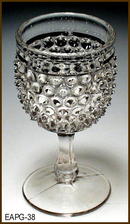 HOBNAIL CORDIAL McKEE GLASS EAPG 038