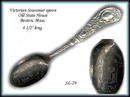 VICTORIAN SOUVENIR SPOON BOSTON, MASS. SL029