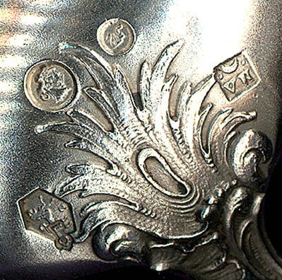 EXQUISITE DUTCH ROCOCO SILVER LG JELLY SPOON /