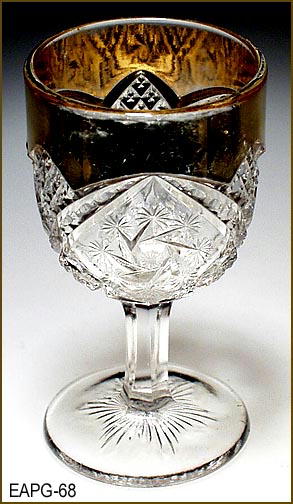 DOUBLE PINWHEEL CORDIAL INDIANA GL 1915 EAPG 068
