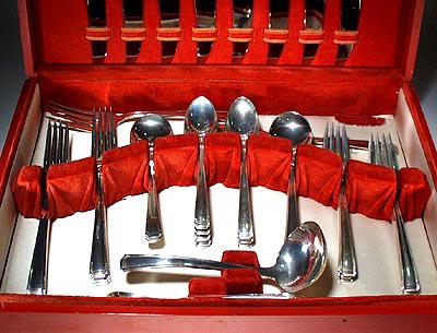 STERLING SILVER JOHN & PRISCILLA WESTMORLAND 52