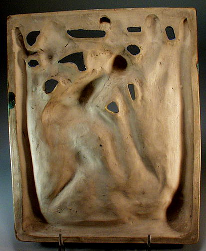ANTON LANG ARTS & CRAFTS ART POTTERY WALL