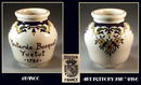 FRENCH ART POTTERY JAR / VASE / PT083