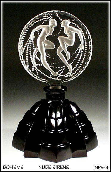 CZECH DECO PERFUME BOTTLE