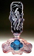 CZECH PERFUME BOTTLE LUSTER HANSEL & GRETEL
