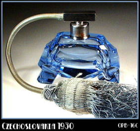 CZECH VINTAGE ART DECO ATOMIZER 1930'S /