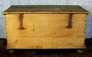AUTHENTIC PAINTED BLANKET CHEST c. 1800-50 /