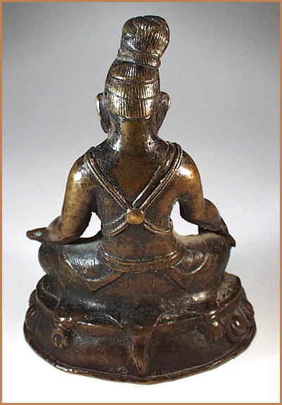 TIBETAN MAHASIDDHA BRONZE 16th Cent.
