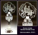 CZECH VINTAGE FIGURAL PERFUME BOTTLE / OPB017