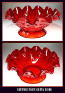 BEAUTIFUL RUBY RED COLOR GLASS BOWL GL13