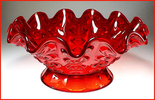 BEAUTIFUL RUBY RED COLOR GLASS BOWL GL13