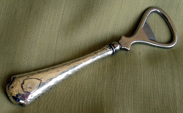 ARTS & CRAFTS STERLING BOTTLE OPENER SL13