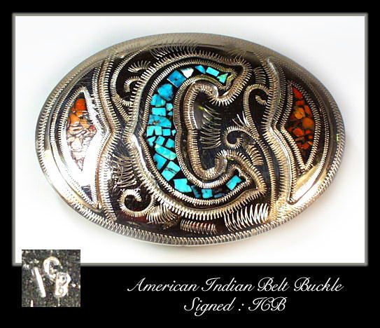 VINTAGE AMERICAN INDIAN SILVER