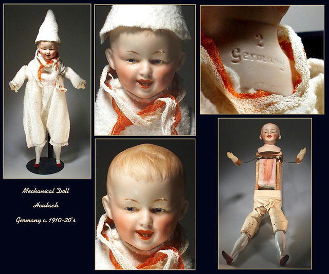 HEUBACH 6736 MECHANICAL / MUSICAL DOLL MS-6