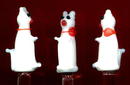 12 ART DECO GLASS CAT HORS D'OEUVRE PICKS