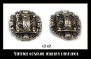 VINTAGE COSTUME JEWELRY EARRINGS CJ-87