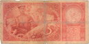 ORIGINAL 1920 MUCHA DESIGN 50 KORUN BANKNOTE
