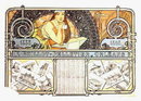 MUCHA PELLETIER ORLEANS POSTCARD
