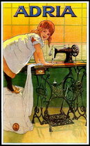 SEWING MACHINE ADVERTISEMENT POSTER
