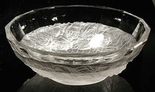 CZECH VINTAGE CHERUBS & ROSES INGRID BOWL