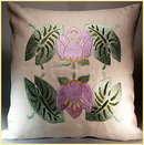 6 ARTS & CRATS EMBROIDERED PILLOWS
