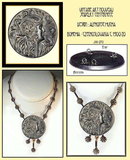 10 MUCHA VINTAGE ART NOUVEAU PENDANTS