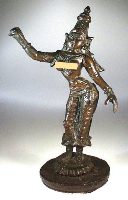 SRI DEVI LATE VIJAYANAGAR INDIAN BRONZE