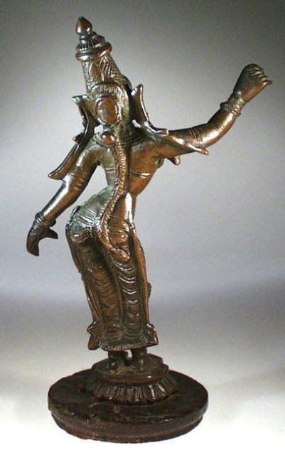 SRI DEVI LATE VIJAYANAGAR INDIAN BRONZE