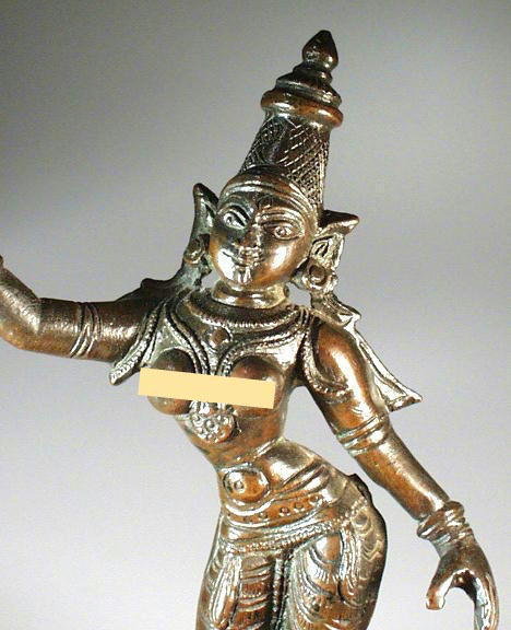 SRI DEVI LATE VIJAYANAGAR INDIAN BRONZE